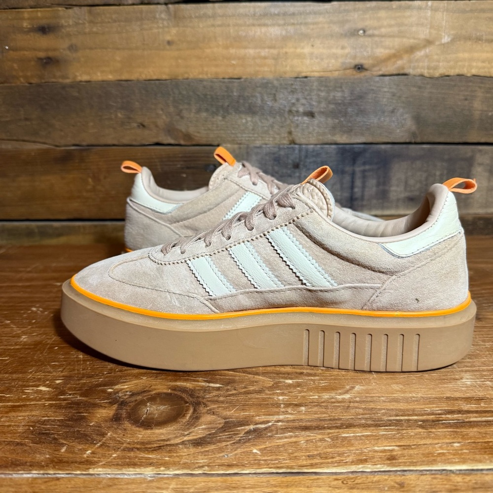 Adidas Super Sleek 72 Ash Pearl Gum Womens Size 7.5 - Picture 5 of 8